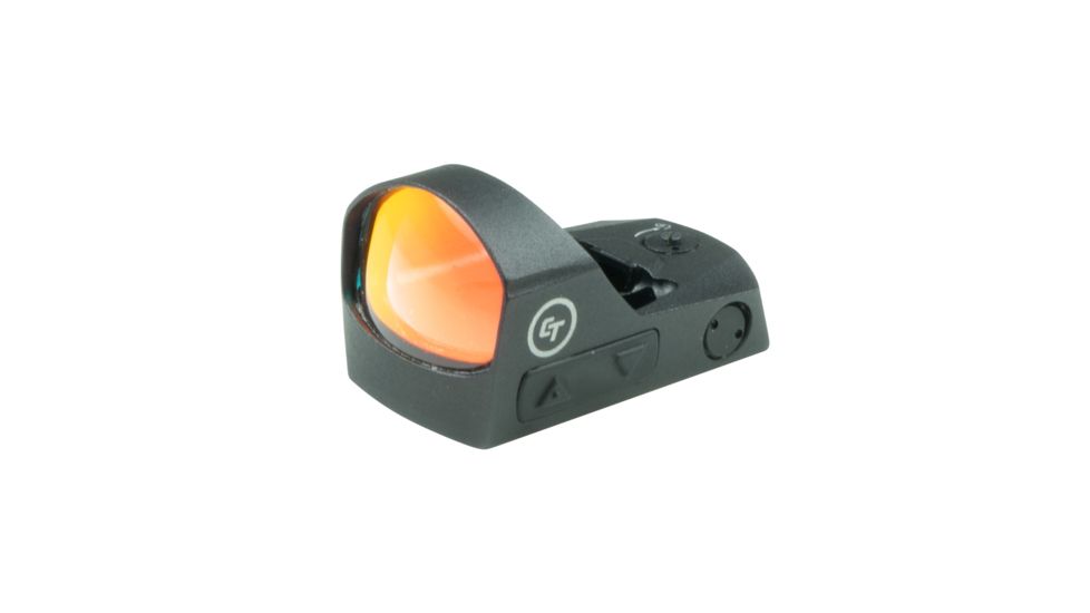 Crimson Trace Compact Electronic Open Reflex Sight for Pistols, 3.25 MOA, Burris Docter Mount, Black CTS-1200