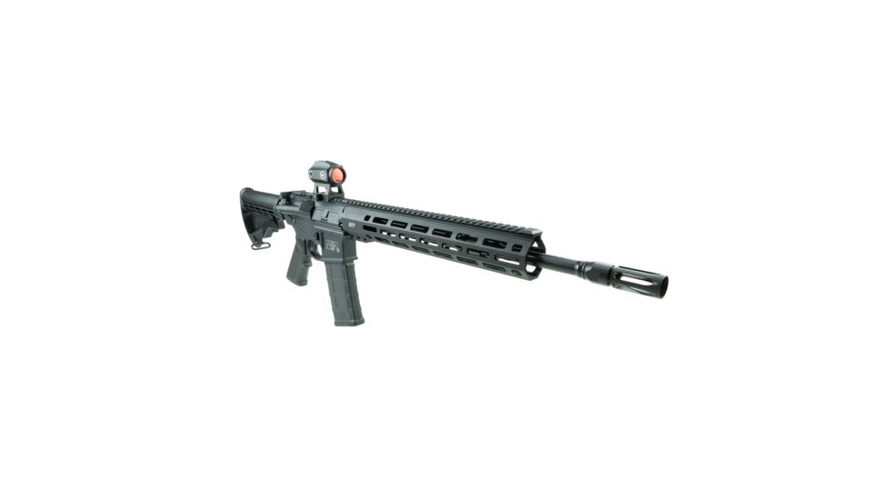 Crimson Trace Compact Tactical Red Dot Electronic Sight, 2 MOA, Picatinny Mount, Black CTS-1000