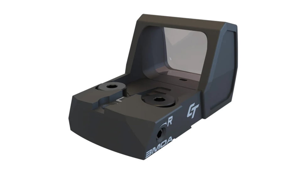 Crimson Trace CT Resilient Series Ultralite Micro Reflex Red Dot Sight, 1x, Green 3.0 MOA Dot, Black, 1264046