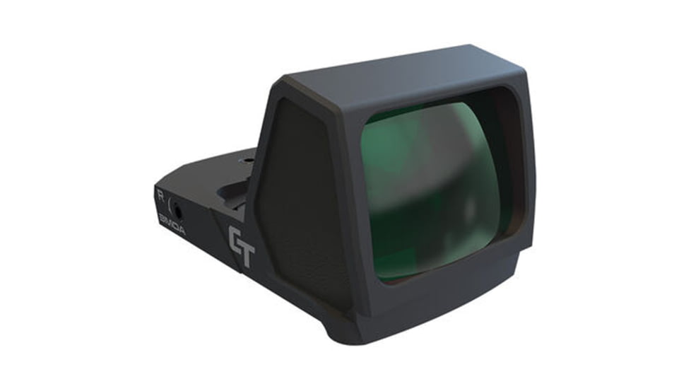 Crimson Trace CT Resliant UltraLite Reflex Red Dot Sight, Green Illuminated Reticle/Open Reflex, 1214587