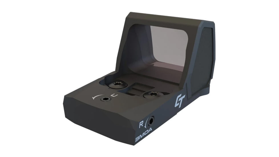 Crimson Trace CT Resilient Series Ultralite Reflex Red Dot Sight, 1x, Green 3.0 MOA Dot, Black, 1242755