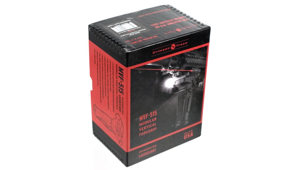 Crimson Trace MVF-515 Modular Vertical Fore Grip Laser Sight with Flashlight - Package