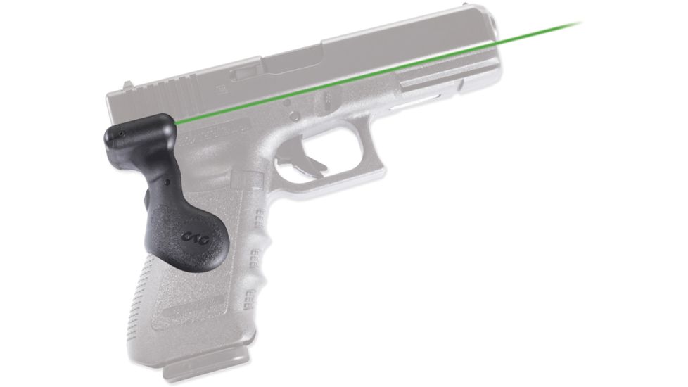 Crimson Trace Glock, 17, Lasergrips, Rear Activation-Green, Clam Pack 191578