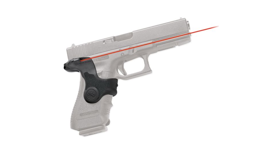 Crimson Trace Fits Glock Lasergrips, Dual Can IR-Red, Left Hand, Black, Fits 17, 17L, 19, 22, 23, 32, 34, 35, 37, 38 LGD-417 C LH