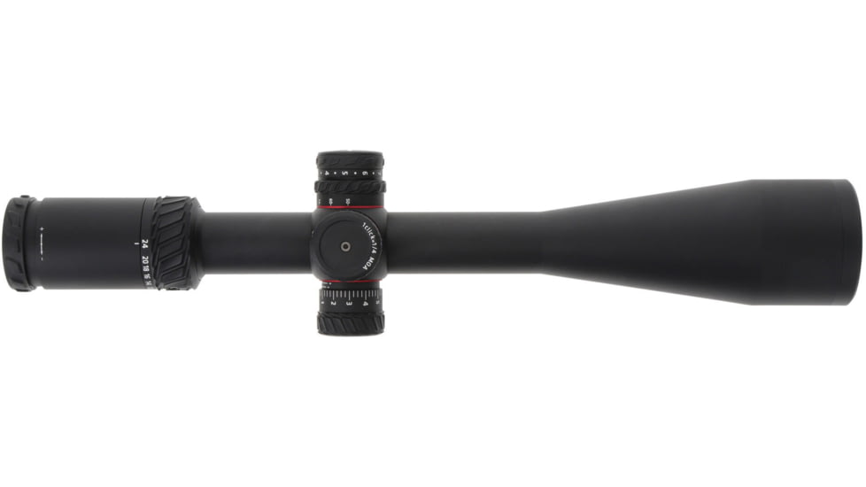 Crimson Trace Hardline Pro Rifle Scope, 6-24x50mm, 30mm Tube, Second Focal Plane, Illuminated CT Custom MR1-MOA Reticle, MOC Coating, Black, 01-01090