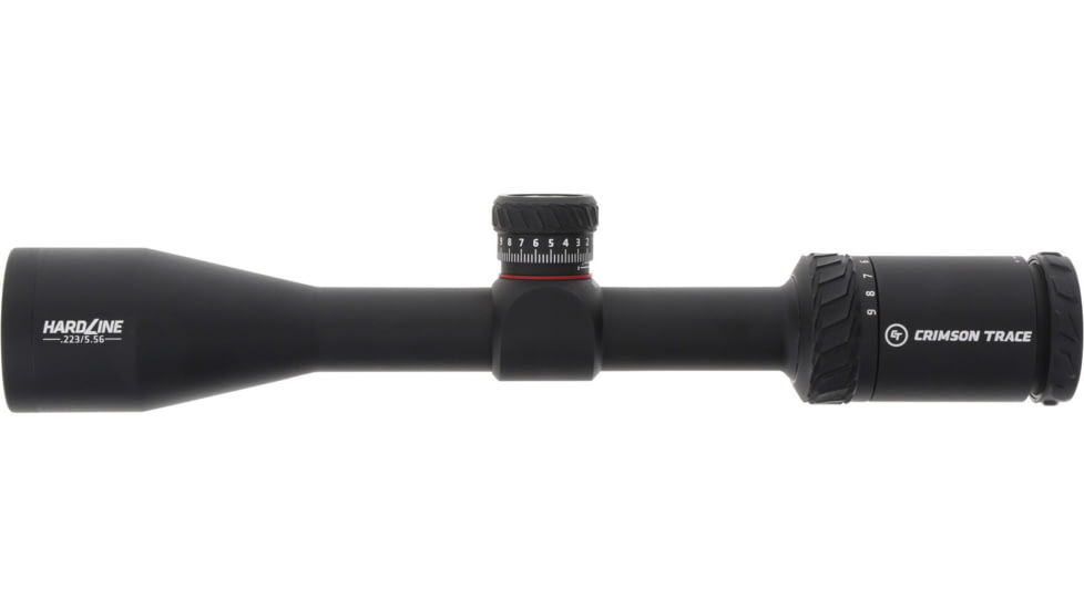 Crimson Trace Hardline Rifle Scope, 3-9x40mm, 1in Tube, Second Focal Plane, CT Custom MR1-MOA Reticle, MOC Coating, Black, 01-01200