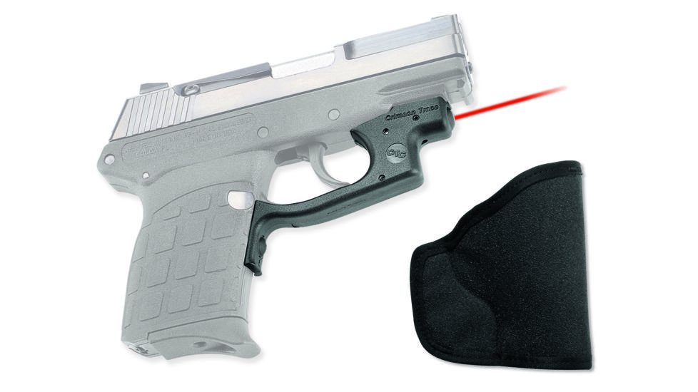 Crimson Trace Keltec, PF9 Polymer Laserguard, Overmold Front Activation, Includes Holster, Sleeved 74504