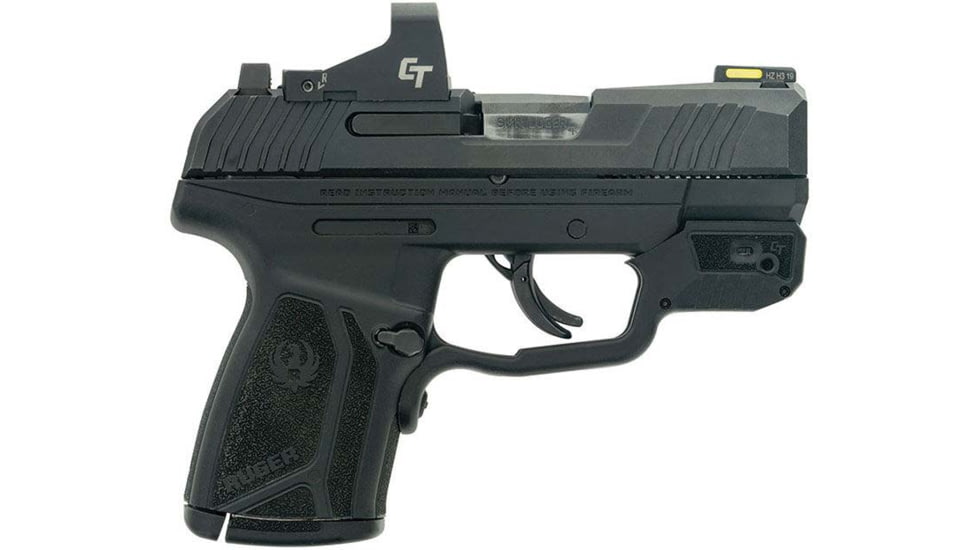 Crimson Trace Laseguard Ruger Max-9 Red Dot Sight, Black, 01-02060