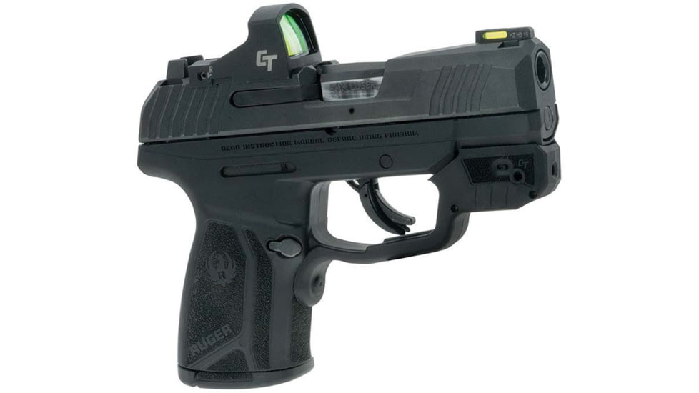 Crimson Trace Laseguard Ruger Max-9 Red Dot Sight, Black, 01-02060