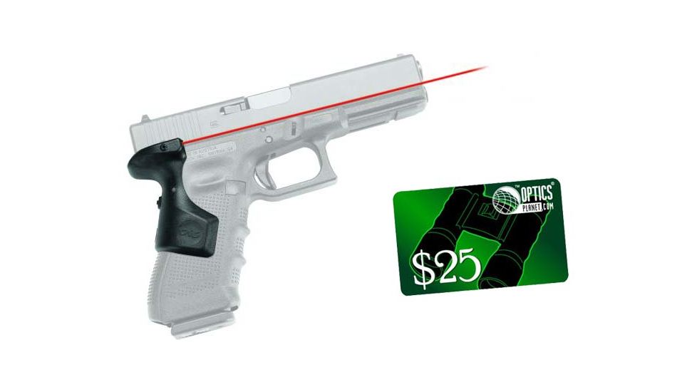Crimson Trace Laser Grip For Glock 4th Gen-Full Size Guns LG-850 w/ 25 Dollar Email Gift Certificate