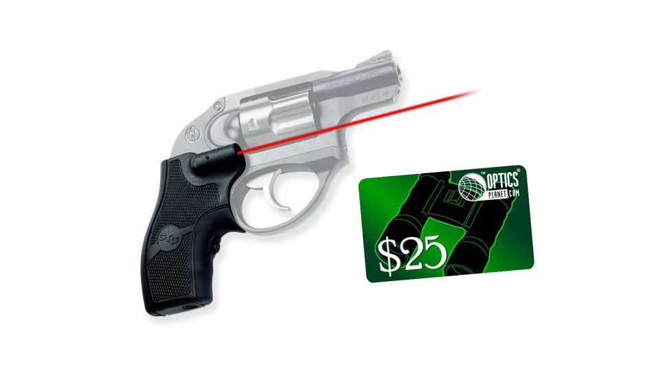 Crimson Trace Lasergrip Sight - Ruger LCR - LG-411 w/ 25 Dollar Email Gift Certificate