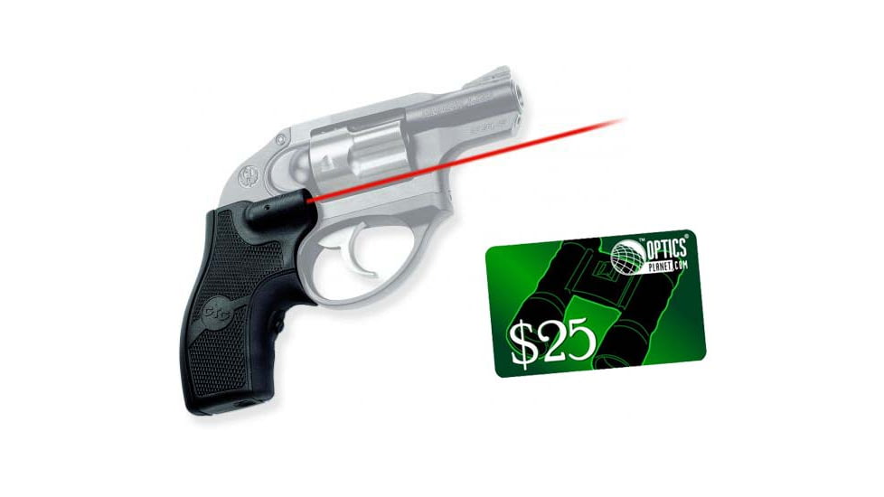 Crimson Trace Lasergrip Sight - Ruger LCR - LG-411 w/ 25 Dollar Email Gift Certificate