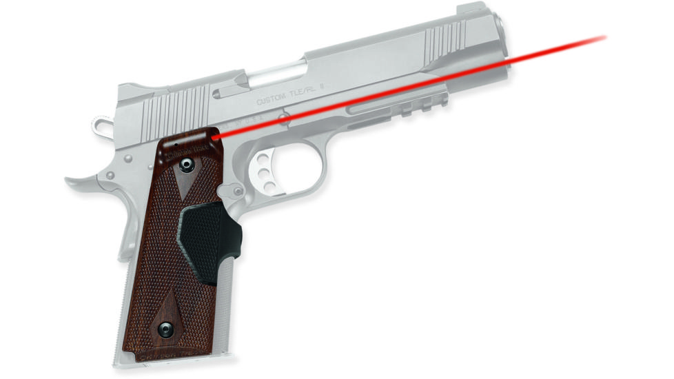 Crimson Trace Lasergrip 1911 Government/Commander - Walnut Finish LG-401 P16