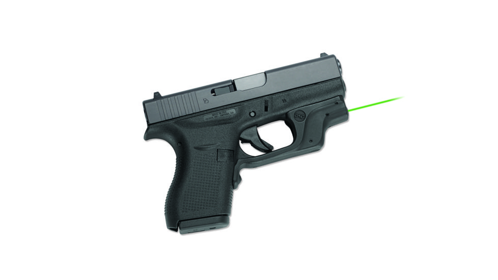 Crimson Trace Laserguard Green Laser Sight for Glock 42 LG-443G