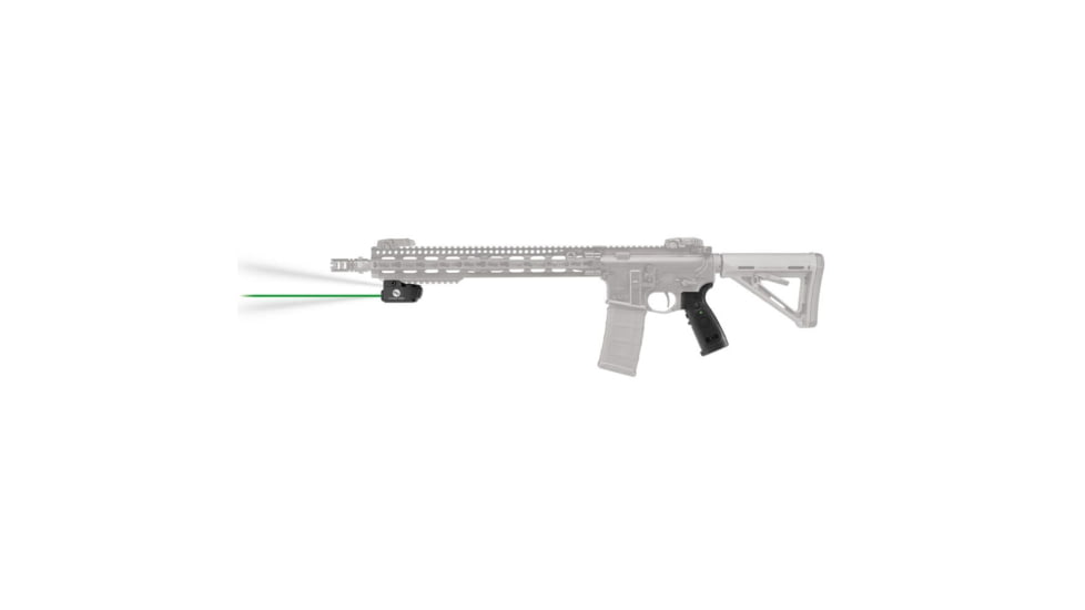 Crimson Trace LiNQ Green Laser and Tactical Light Sight for AR Rifles, CR2, Green, 300 Lumens, Black, LNQ-100G