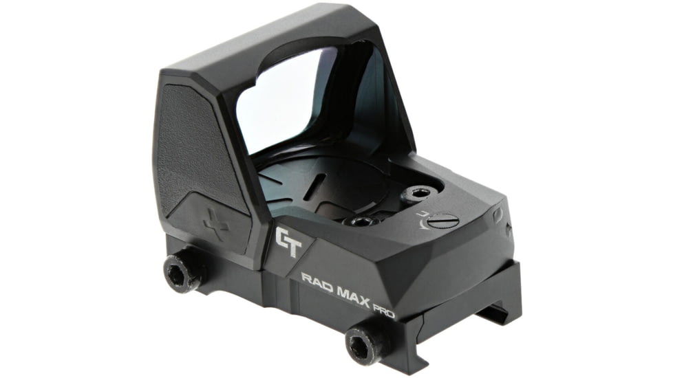 Crimson Trace Rad Max Open Reflex Red Dot Sight, 1x3.25 MOA Dot Reticle, Black, 01-01990