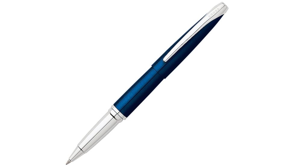 Cross ATX Translucent Blue Lacquer Rollerball Pen, Blue 88537