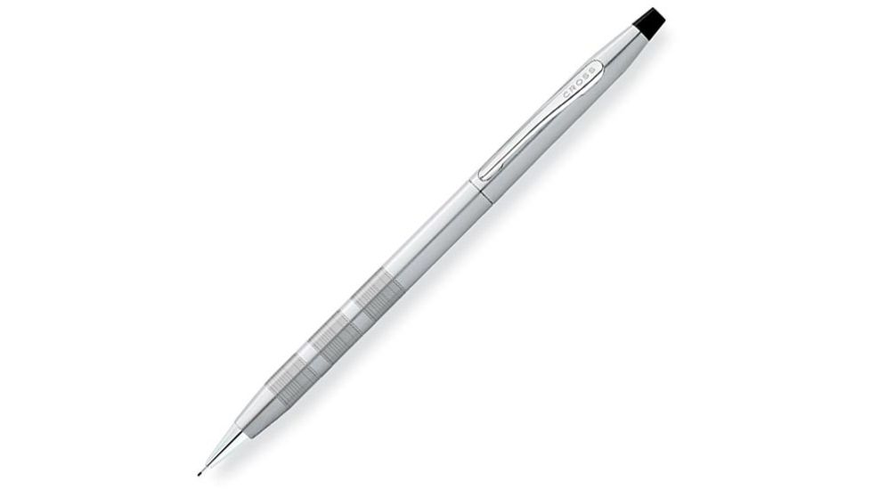 Cross Classic Century Satin Chrome 0.7mm Pencil, Chrome AT008314