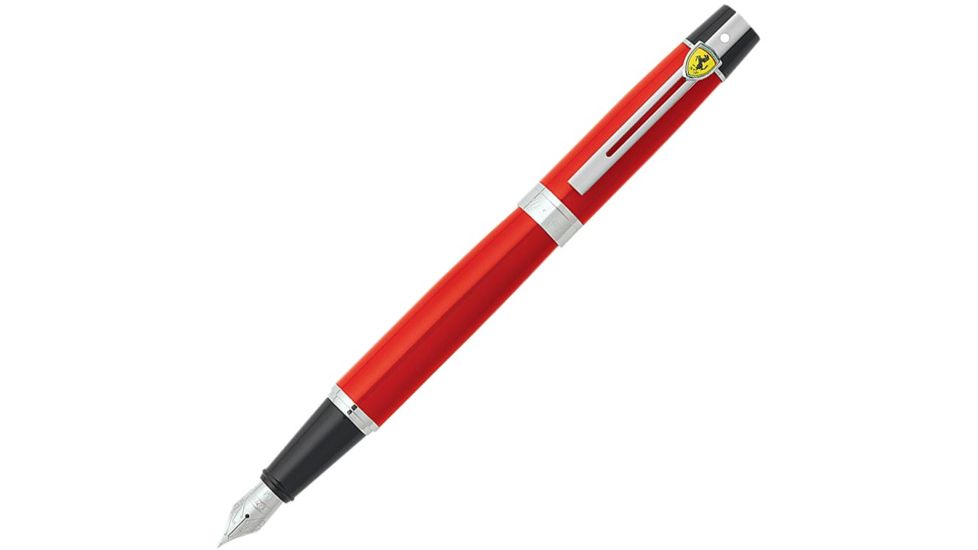 Cross Sheaffer Ferrari 300 Series Rosso Corsa Fountain Pen w/ Fine Nib, Red FE0950343