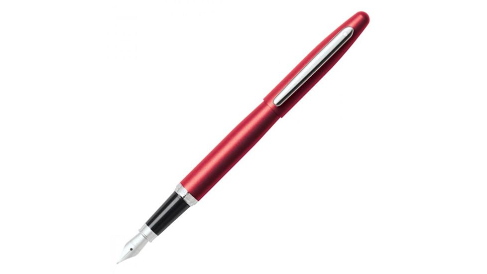 Cross Sheaffer VFM Excessive Red Fountain Pen w/ Medium Nib E0940353