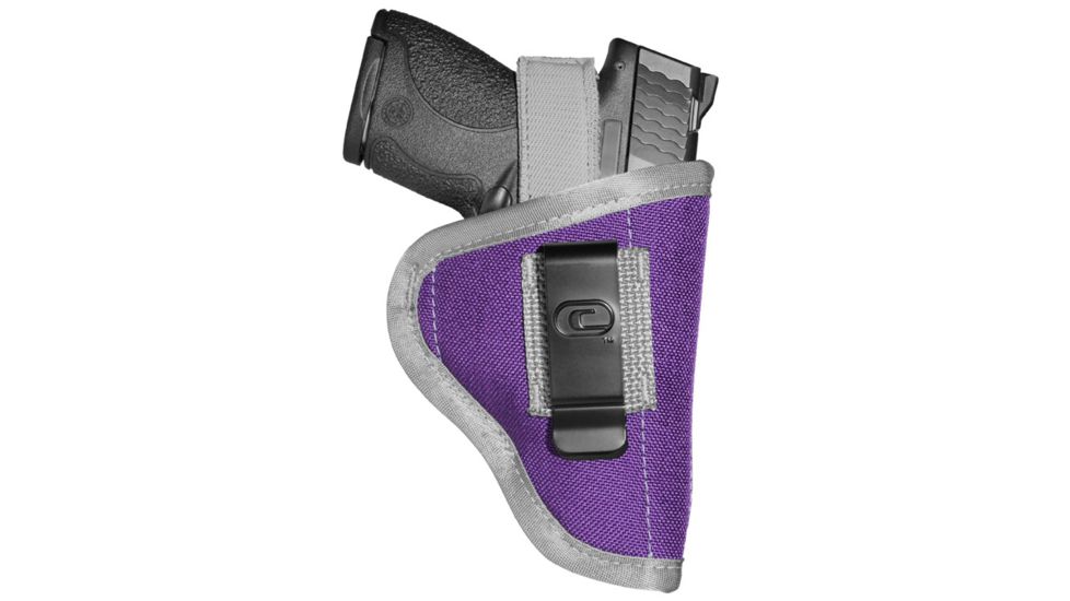 CrossFire The Pulse Low-Profile Conceal-Carry Women's Compact Holster, Ambidextrous, Iris CRF-PLSIRSC-3