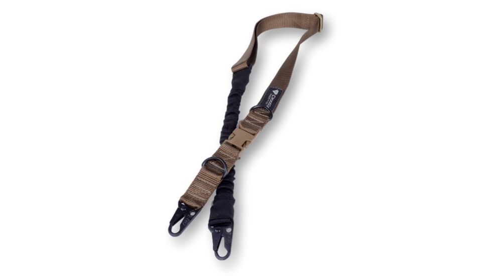 Crosstac Ambi Gun Sling /Mash Hooks, Coyote Brown, Long, 135025-CB-MSH-L