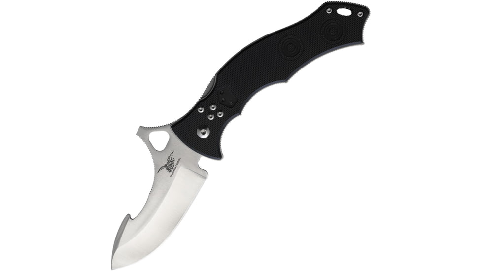 CSSD/SC Bram Frank Design LLC Kopesh Folding Knife, Black G10 handle, CSSD29