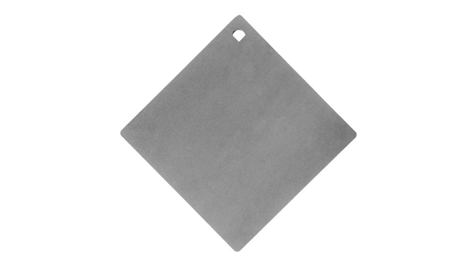 CTS Targets 10x10in Square Magnum Rifle Target, Steel, 1/2in Thick, NSN N CTS-MS-10-014