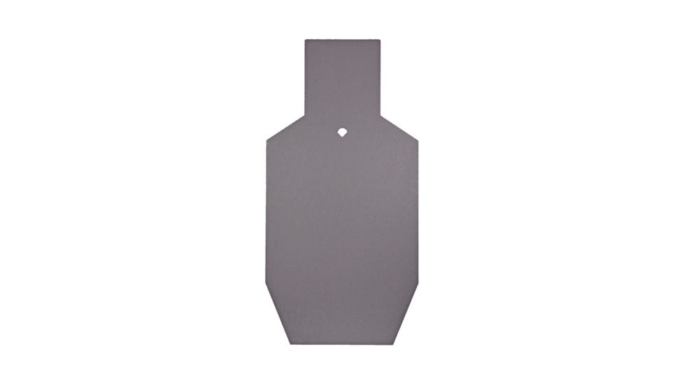 CTS Targets ABC Zone Rifle Target, Steel, 3/8in  Thick, 12in x24in, NSN N CTS-ABCR-025
