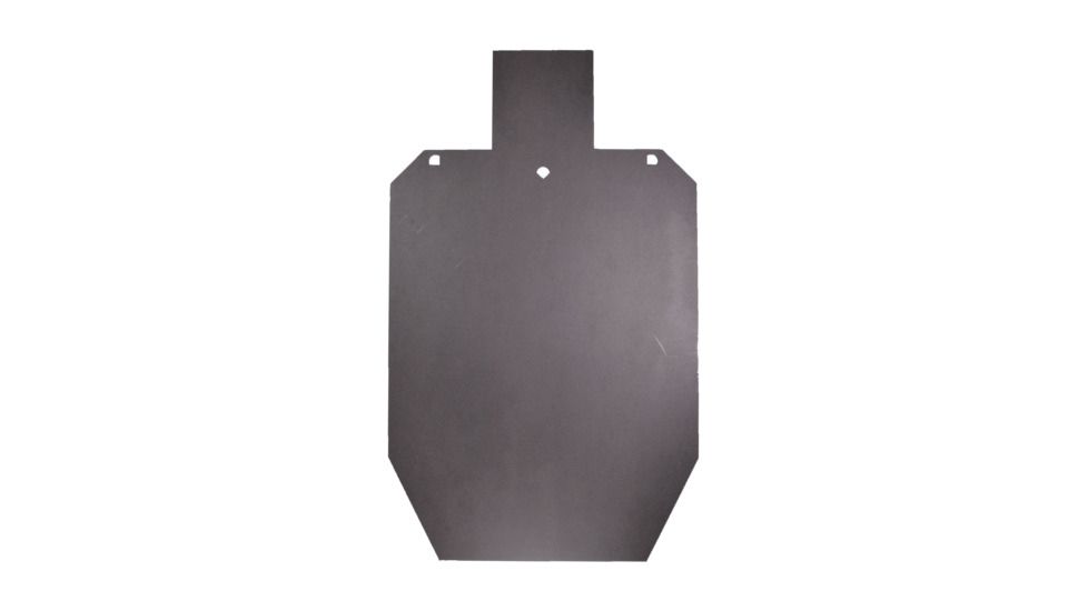 CTS Targets Full Size Sillhouette Rifle Target, Steel, 3/8in  Thick, 18in x30in, NSN N CTS-FSRG-026