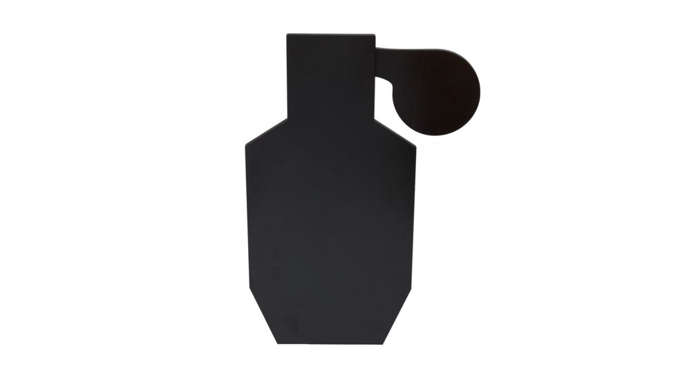 CTS Targets Hostage Mod X Kit w/ Spinners &amp; 8in Gongs, Black, Large, NSN N CTS-HTMX8K-63
