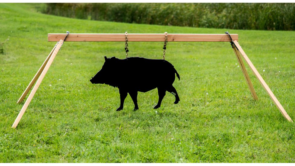 CTS Targets Wild Boar, 28in H x 43in L, 65lb, Steel, NSN N CTS-BOAR-56