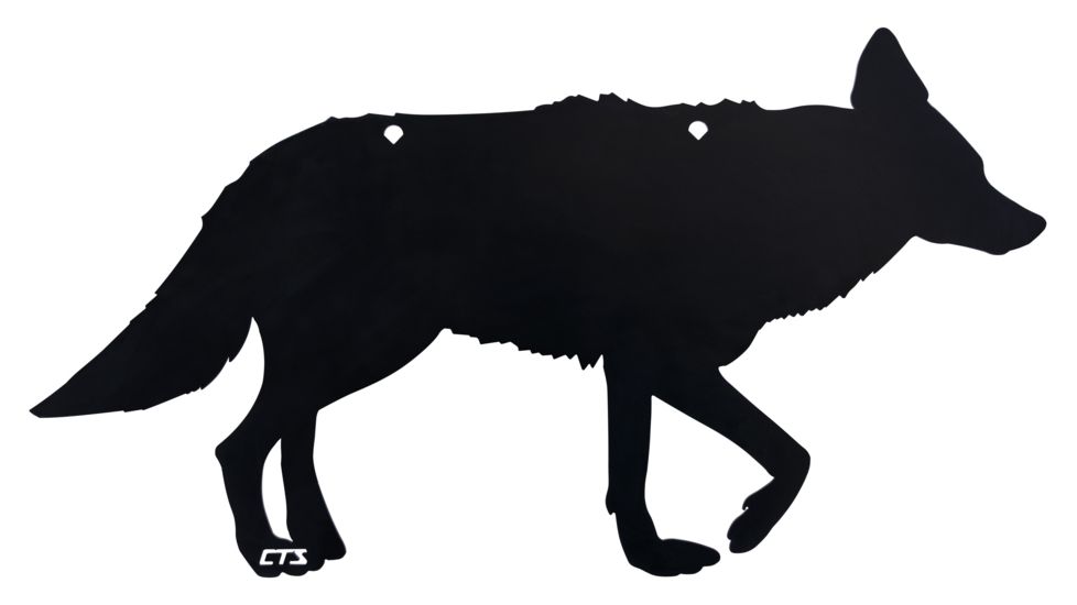 CTS Targets Wild Coyote, 22in H x 40in L, Steel, NSN N CTS-YOTE-57