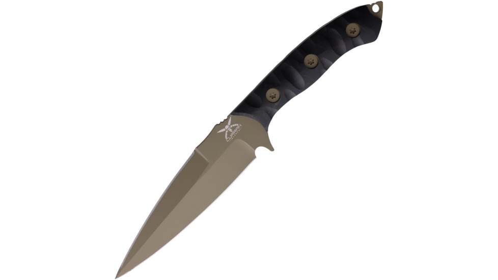 Curran Blades Javelin Fixed Blade FDE/Blk, CBLJAV003