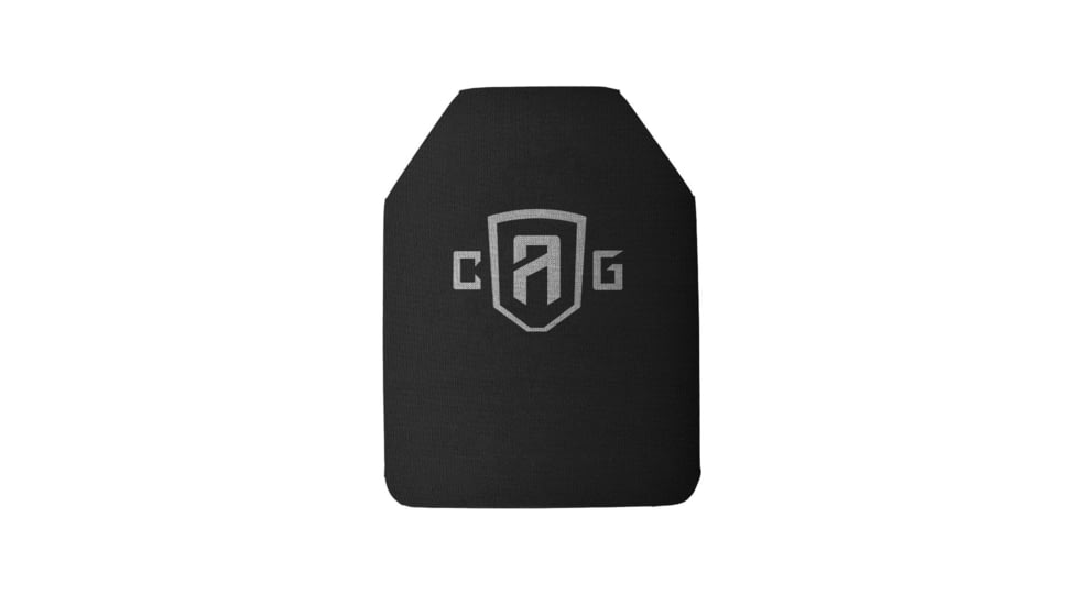 Custom Armor Group 4s16 Level IV Stand Alone Multi Curve Armor Plate, 8.75in x 11.75in, 4s16-SAPI-S