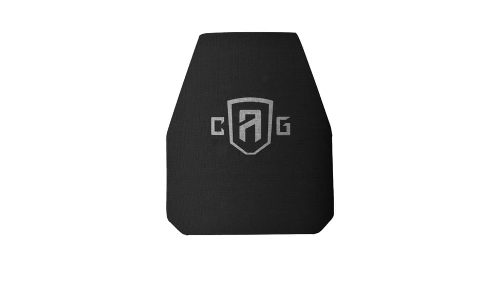 Custom Armor Group 4s17 NIJ 0101.06 Level IV Stand Alone Armor Plate, Swimmers Cut, 10in x 12in, 4S17-ASC-10X12
