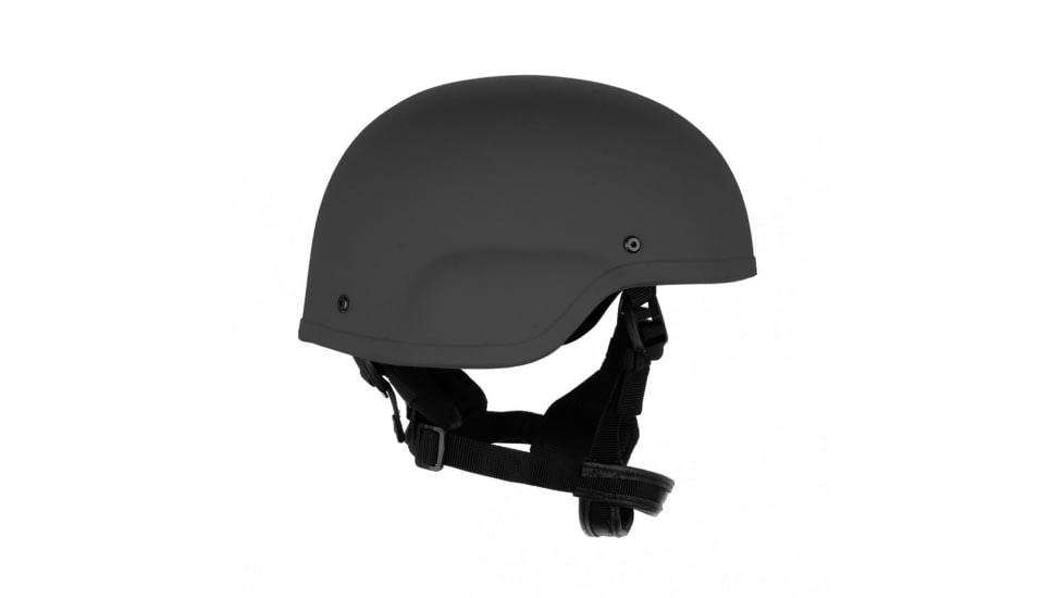 Custom Armor Group 501 Standard Cut Level IIIA Advanced Combat Helmet, Black, Extra Large, CAG-501-SC-XL-BK