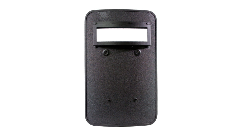 Custom Armor Group Bellfire B3A Level IIIA NIJ 0101.08 Classc Style Shield, w/ Viewport, Single Curve, Black, 20in x 34in, BFB-3A-2034-VP