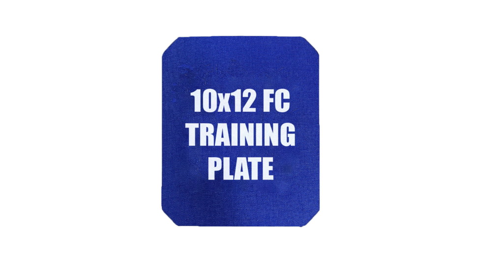 Custom Armor Group Non Ballistic Blue Marked SAPI Training Plate, Full Cut, 10in x 12in, GTP-SC-FC-1012-NY
