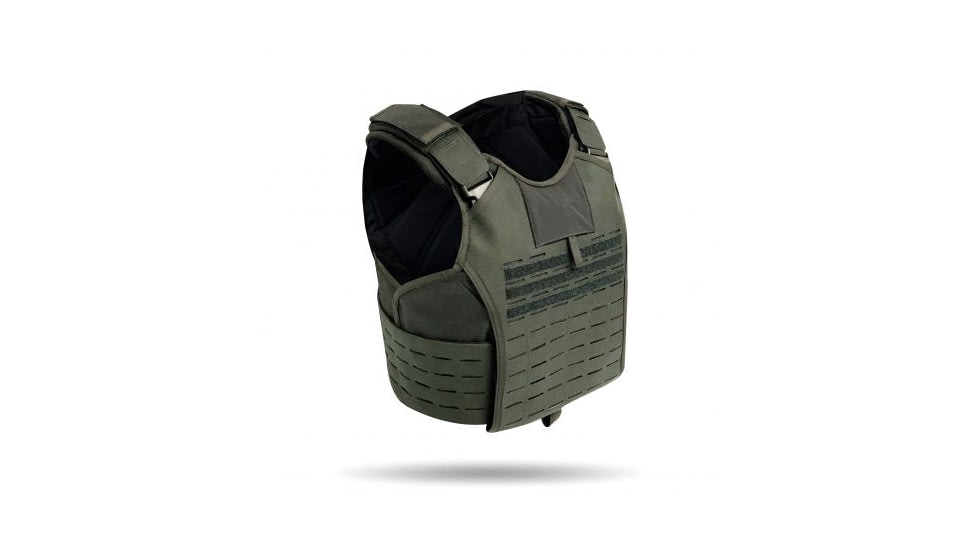 Custom Armor Group Rapid Level IIIA Release Tactical Vest, w/ Laser Cut MOLLE, Model CLCIIIA Ballistics, Black/Coyote/Multi-Cam/Ranger Green, Small-3XL, CAG-RRTV-LC-CLC