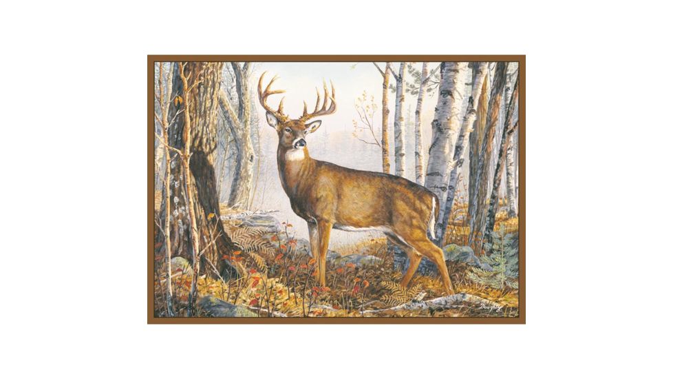 Custom Printed Rugs Rug, Whitetail Deer WHITETAIL