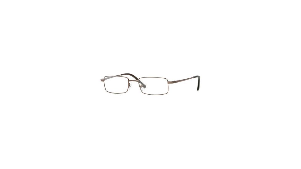 Cutter &amp; Buck CB Highland SECB HIGH00 Single Vision Prescription Eyewear - Light Brown/dark Brown SECB HIGH005240 BN