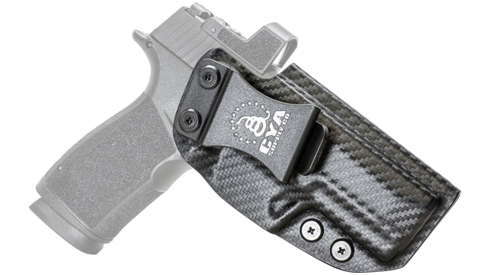 CYA Supply Co. Base Optics Ready for Sig Sauer, P365 XMACRO, Right Hand Draw, Carbon Fiber, Small, BOR0275