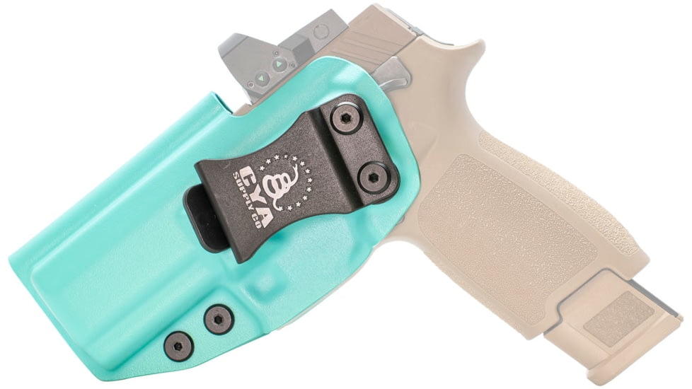 CYA Supply Co. BOR Holster, SIG, P320 Compact/Carry &amp; M18, Left Hand, Teal Blue, BOR0088