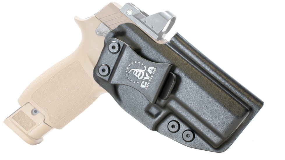 CYA Supply Co. BOR Holster, SIG, P320 Compact/Carry &amp; M18, Right Hand, Black, BOR0081