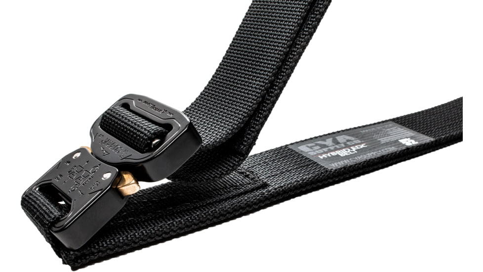 CYA Supply Co. Hybrid EDC Belt, Black, 28, EDCBELTBLK028