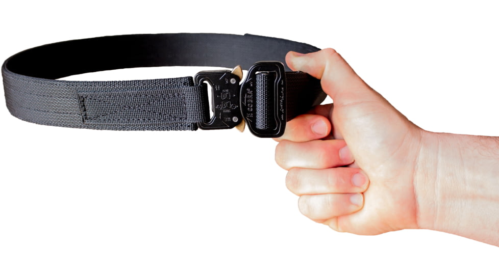 CYA Supply Co. Hybrid EDC Belt, Black, 28, EDCBELTBLK028