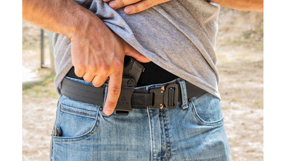 CYA Supply Co. Hybrid EDC Belt, Black, 28, EDCBELTBLK028