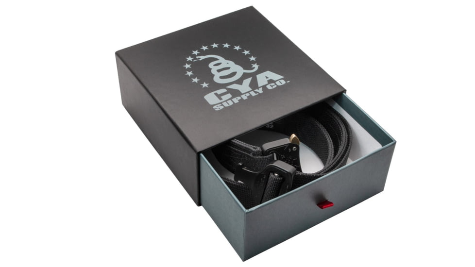 CYA Supply Co. Hybrid EDC Belt, Coyote Brown 498, 46 Waist, EDCBELTCYTB46