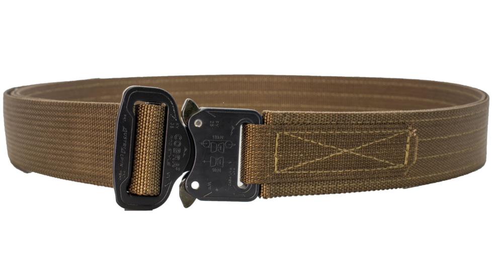 CYA Supply Co. Hybrid EDC Belt, Coyote Brown 498, 46 Waist, EDCBELTCYTB46